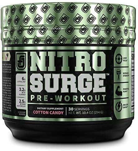 NITROSURGE Pre-Workout Supplement